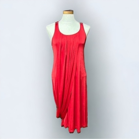 Jean Paul Gautier for Target collab red draping dress size small - Picture 1 of 9